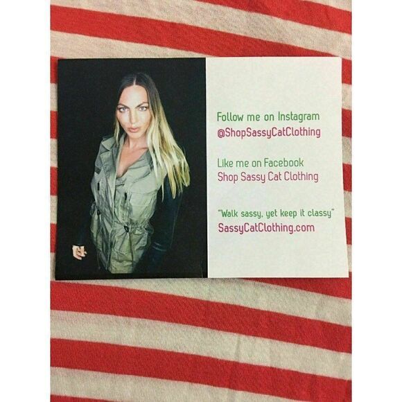 Ella Moss Anthropologie Striped short sleeve top - Picture 7 of 7